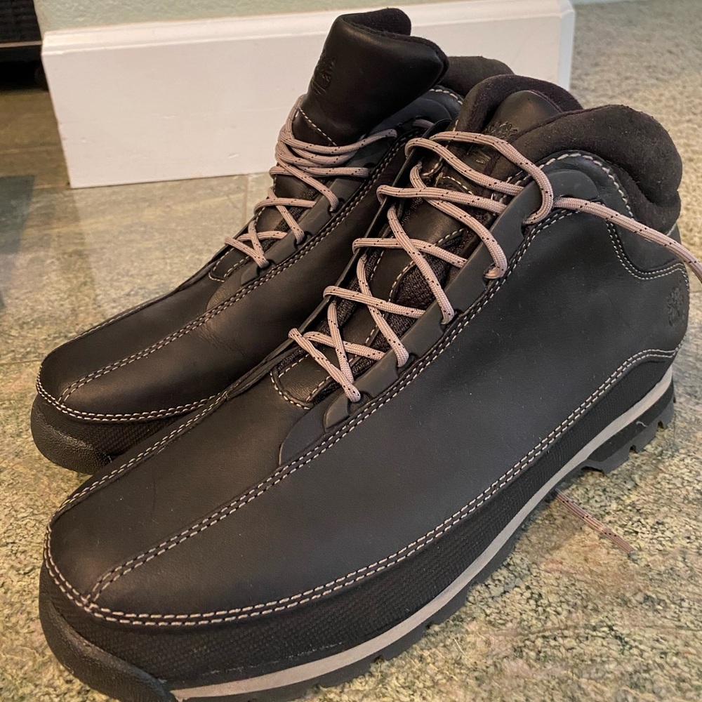 Men’s Black Timberland Boots